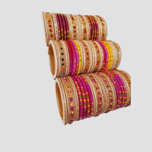 Laha Chura Set Fancy Bangles
