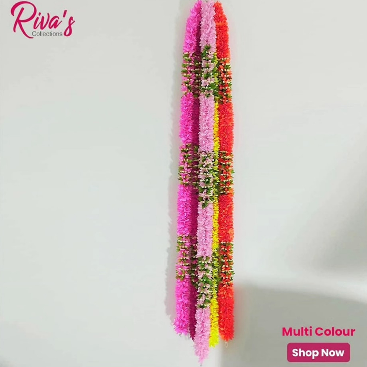 Soft Fabric Flower Garland - Image 6